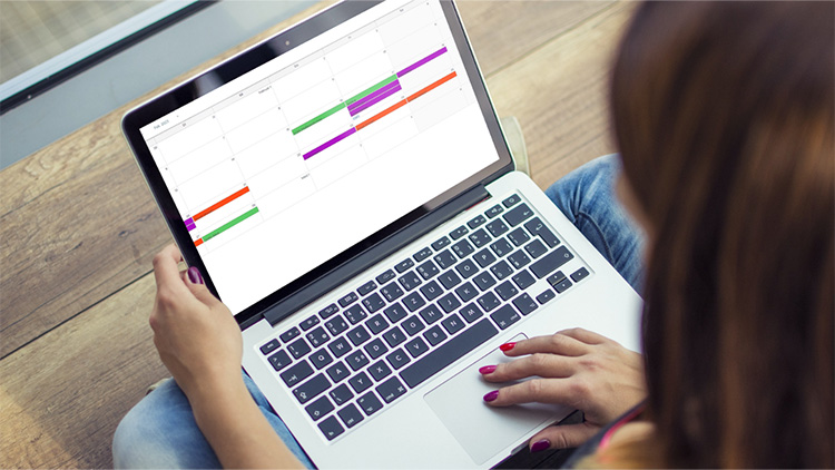 Vollständig ausgebuchter Kalender in Booking4Beauty